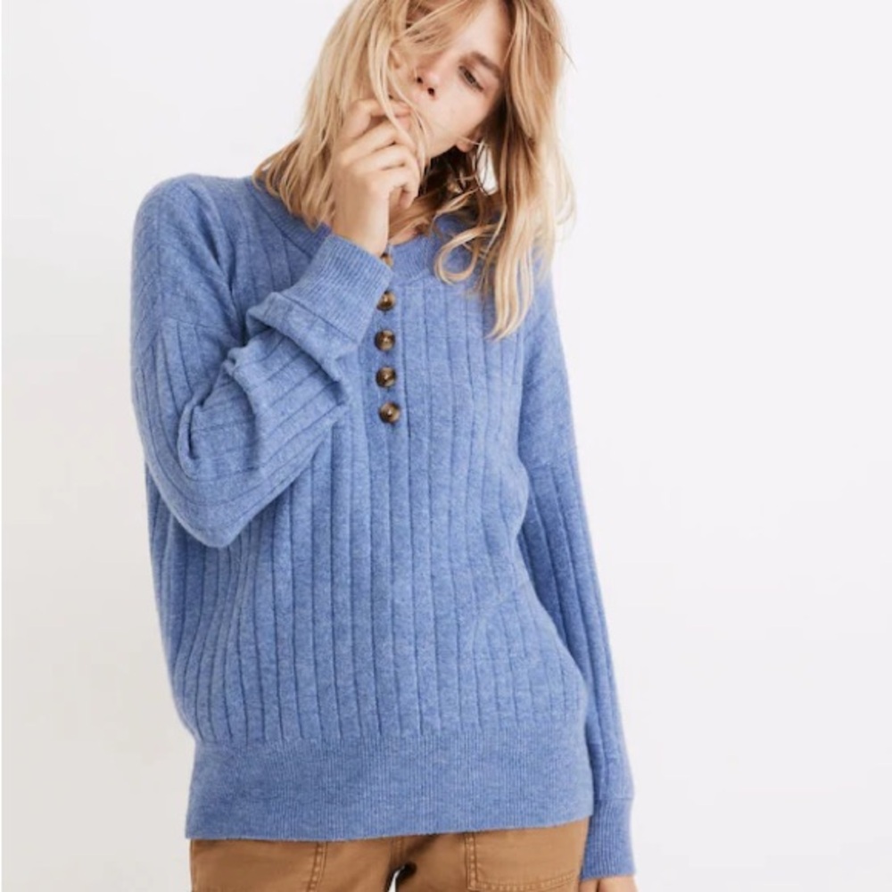 Madewell Bowden Henley Sweater
